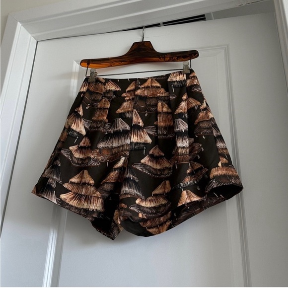 FARM RIO BROWN SHUHU SHORT - Picture 3 of 8